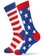 Summer Hot Selling American Flag Socks Striped Cotton Socks Mid-tube Socks