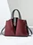 Large Capacity Color Block Crocodile Embossed Tote Bag Commuting Crossbody Bag