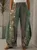 Women's Floral Trousers Straight Pants Daily Going Out Casual Ethnic Spring/Fall Pants