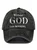 Unisex Distressed Washed Cotton Retro Faith Print Hat