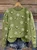 Women's Animal Winter Casual Long Sleeve Crew Neck Knitted Floral Sweater