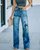Regular Fit 3D Printing Casual Jeans