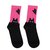 Cat and dog rainbow tube cotton socks