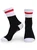 Slogan Color blocked Mid tube Game Socks