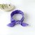 European and American hip-hop silk scarf for women 50cm cotton and linen small square scarf new style niche personality cashew print headscarf waist scarf