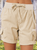 Women Plain Fifth Pants Straight Pants Casual Summer Shorts