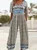 Women Floral V Neck Half Sleeve Casual Summer Jumpsuit