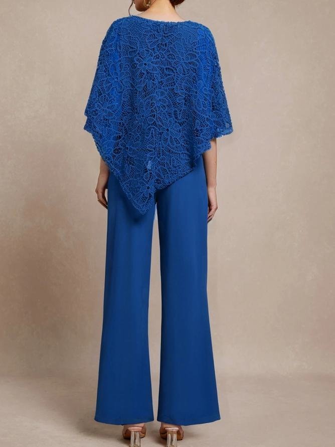 Women's Plain Party Going Out Two Piece Set Long Sleeve Elegant Spring/Fall Matching Set