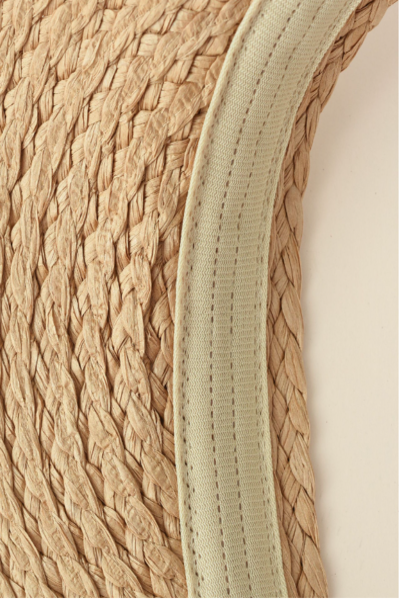 2025 hot summer new style hollow top sports style straw woven solid color parent-child summer play sun protection sun hat