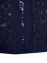Women's Plain Daily Going Out Two Piece Set Three Quarter Sleeve Casual Spring/Fall Coat With Cami Matching Set