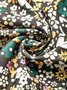 Women's Short Sleeve Summer Floral Dress V Neck Daily Going Out Casual Midi H-Line