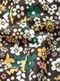 Women's Short Sleeve Summer Floral Dress V Neck Daily Going Out Casual Midi H-Line