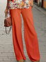 Women's Floral Daily Going Out Two Piece Set Half Sleeve Casual Summer Top With Pants Matching Set