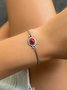 Vintage Pendant Adjustable Turquoise Bracelet