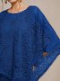 Women's Plain Party Going Out Two Piece Set Long Sleeve Elegant Spring/Fall Matching Set
