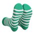 St. Patrick's Day striped mid tube cotton socks