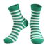 St. Patrick's Day striped mid tube cotton socks