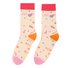 Birthday Gift Color blocked Printed Socks