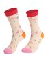 Birthday Gift Color blocked Printed Socks