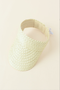2025 hot summer new style hollow top sports style straw woven solid color parent-child summer play sun protection sun hat