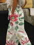 Women Floral Long Pants Casual Spring/Fall Trousers