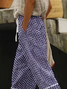 Women Geometric Long Pants Casual Spring/Fall Trousers