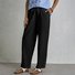 Women Plain Long Elastic Waist Pants Casual Spring/Fall Trousers