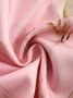 Women's Floral Pattern Daily Going Out Two Piece Set Three Quarter Sleeve Casual Spring/Fall Coat With Skirt Matching Set