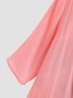 Women's Floral Pattern Daily Going Out Two Piece Set Three Quarter Sleeve Casual Spring/Fall Coat With Skirt Matching Set